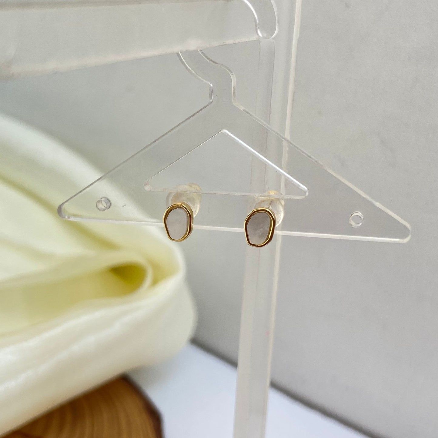 Resin Coaster Earrings
