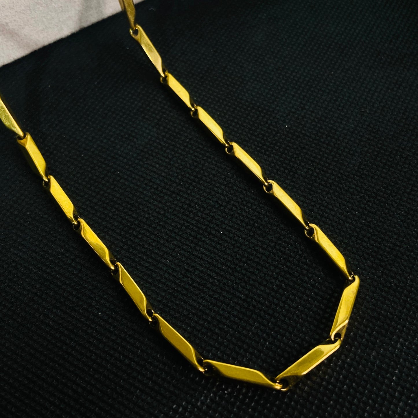 Jave-link 18K Gold Plated Men's Chain