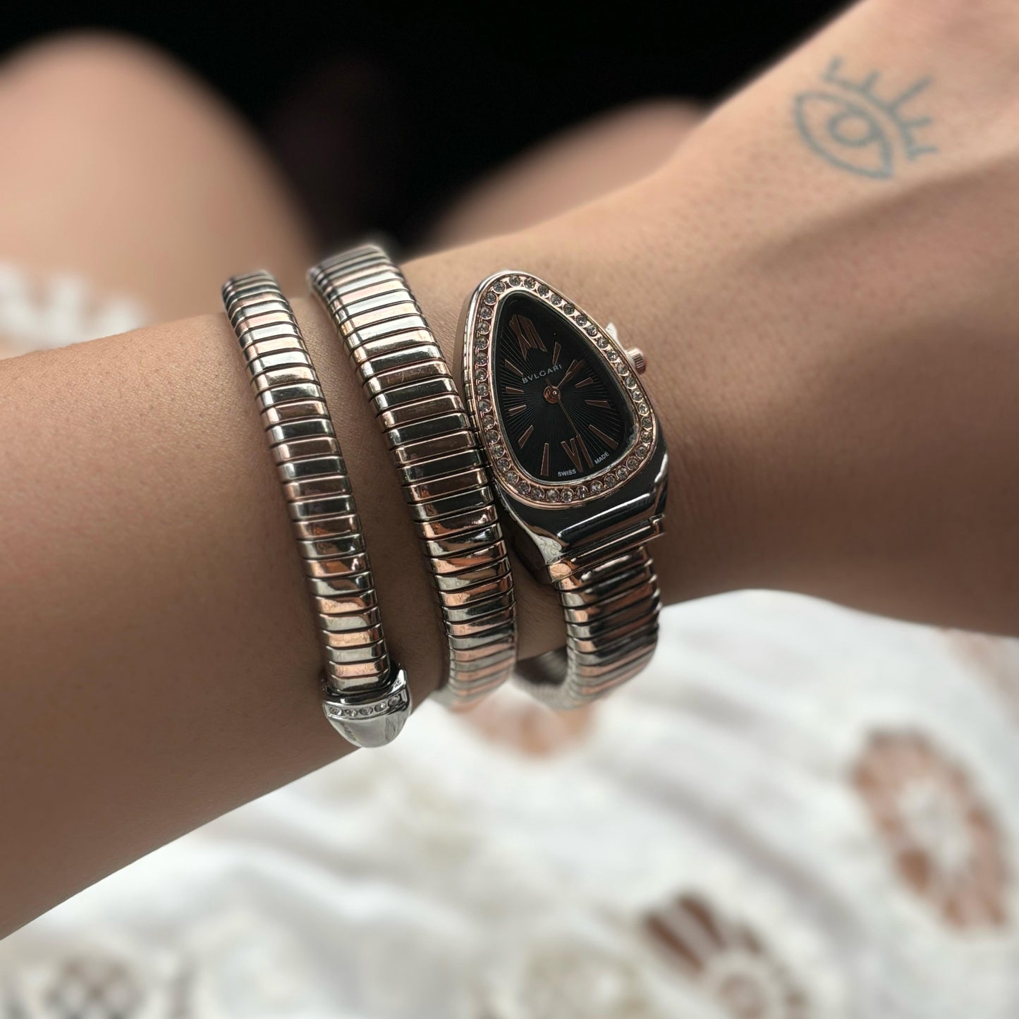 Bvlgari Serpant Watch ( Dual Tone)