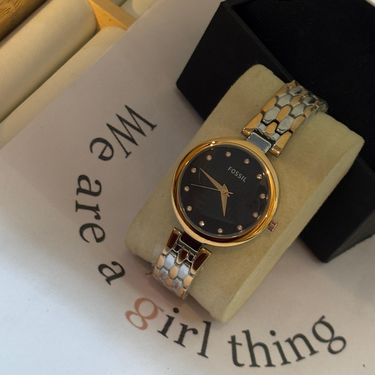 Fossil 9 to 5 Watch ( Dual Tone )