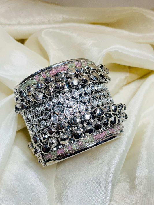 Ghungroo Openable Oxidise Bracelets