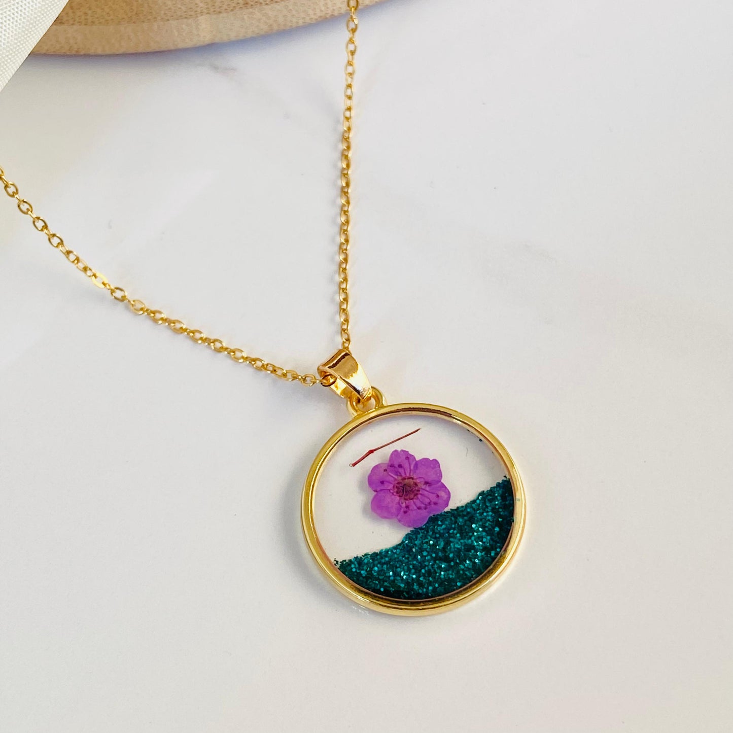 Georgia Resin Necklace (B2G3)