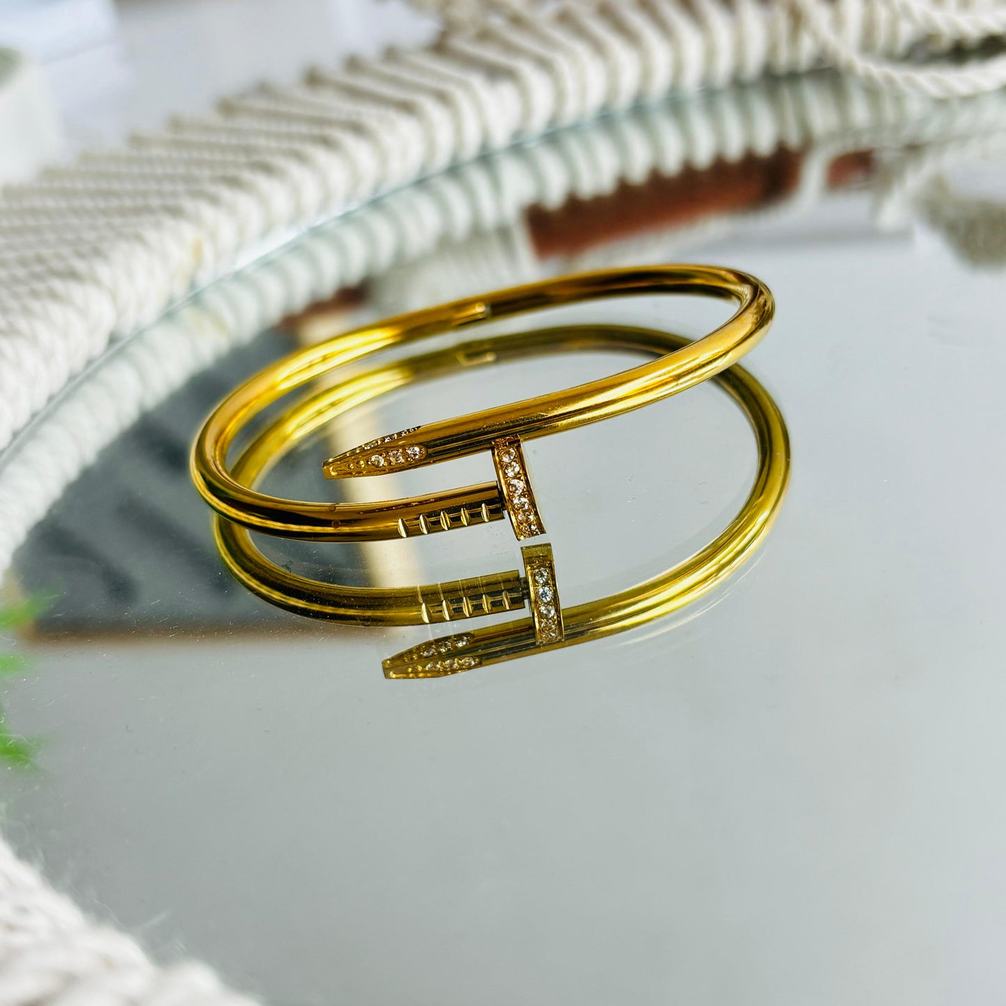Studded Nail Bracelet