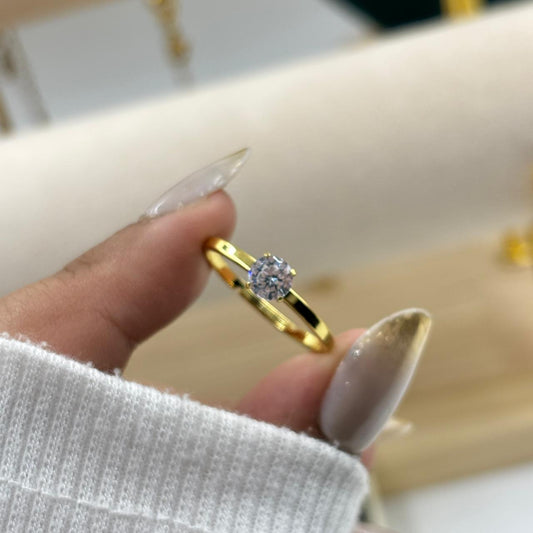Classic Solitaire Ring