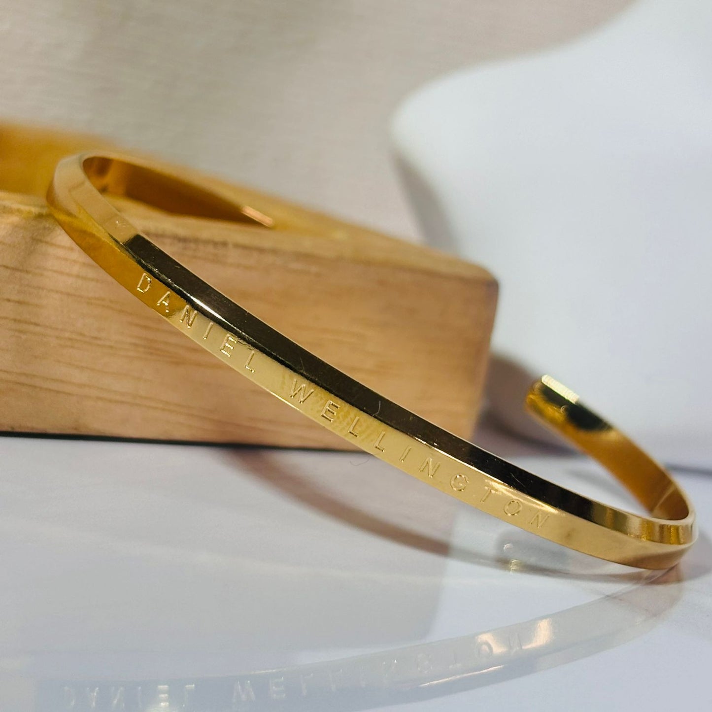 DW Gold Adjustable Cuff Bracelet
