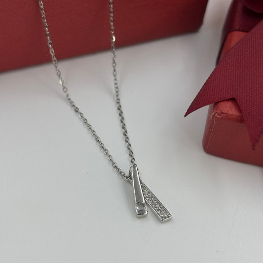 Dainty Lush Necklace ( Silver)
