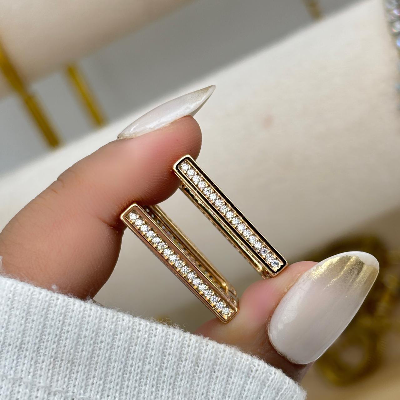 Radiant Luxe Hoop Earrings