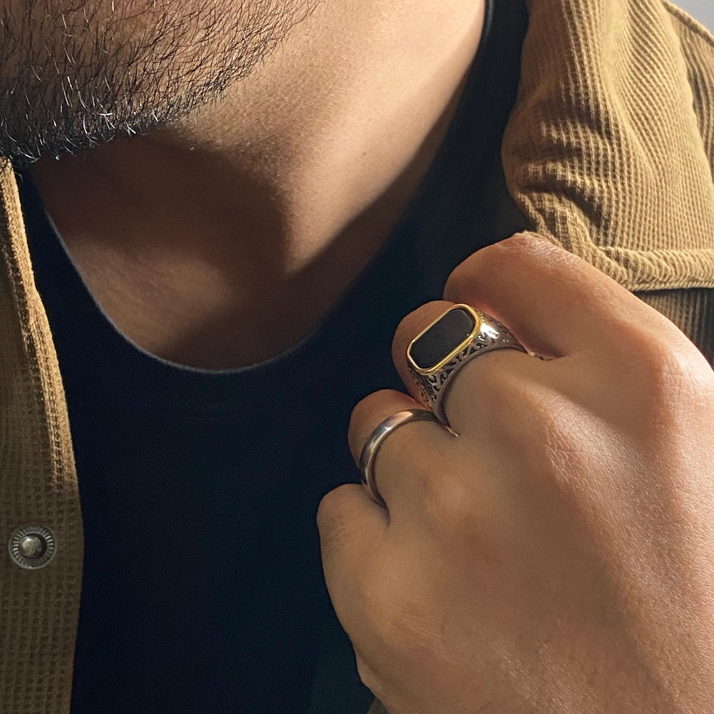 Men’s Classic Silver Band Ring