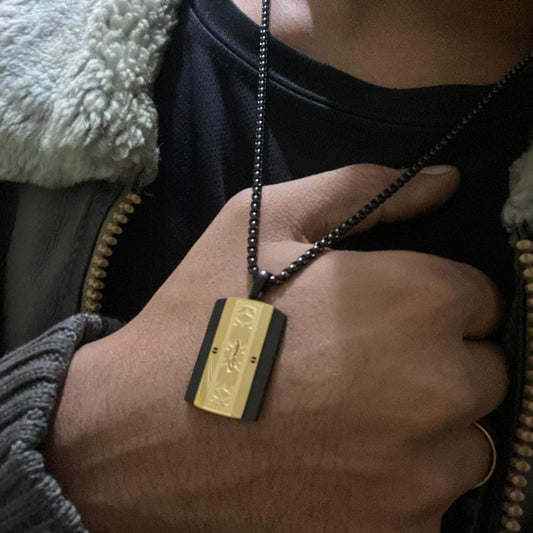 CRTier Maeve Pendant Men's Chain