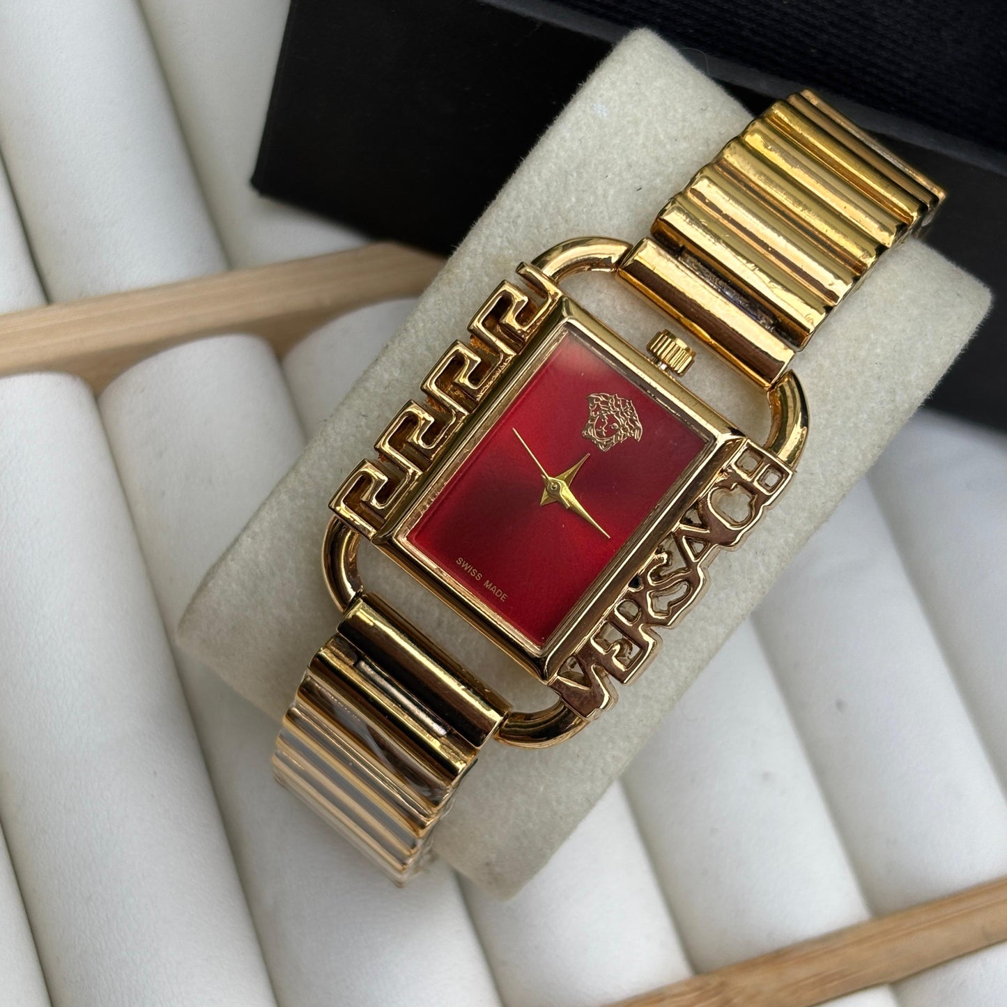 VRSC Luxe Red Dial Watch