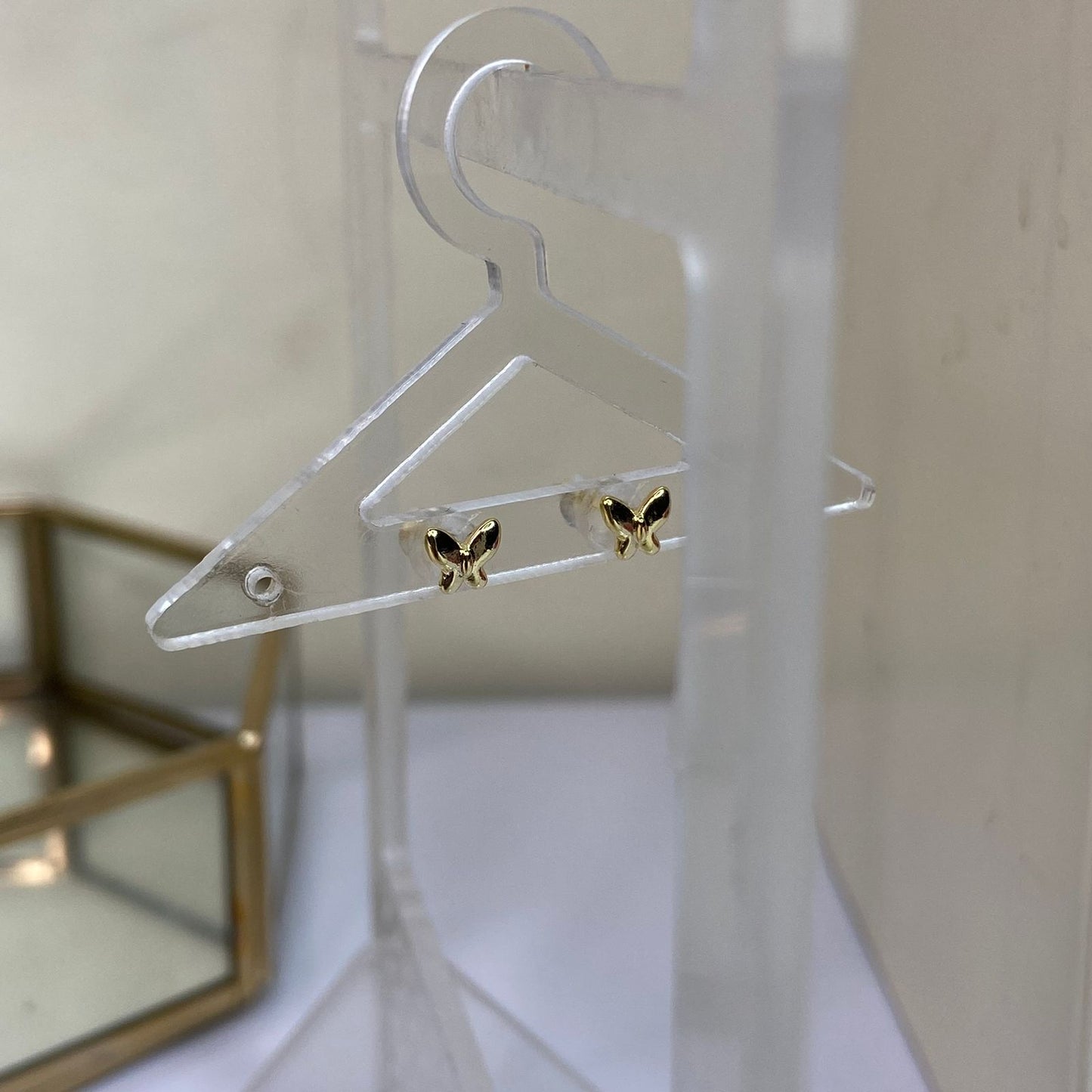 Tiny Butterfly Studs