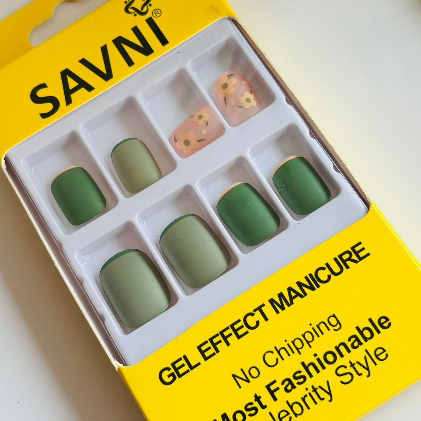 08 Gel Professional Nails (Pack of 12)