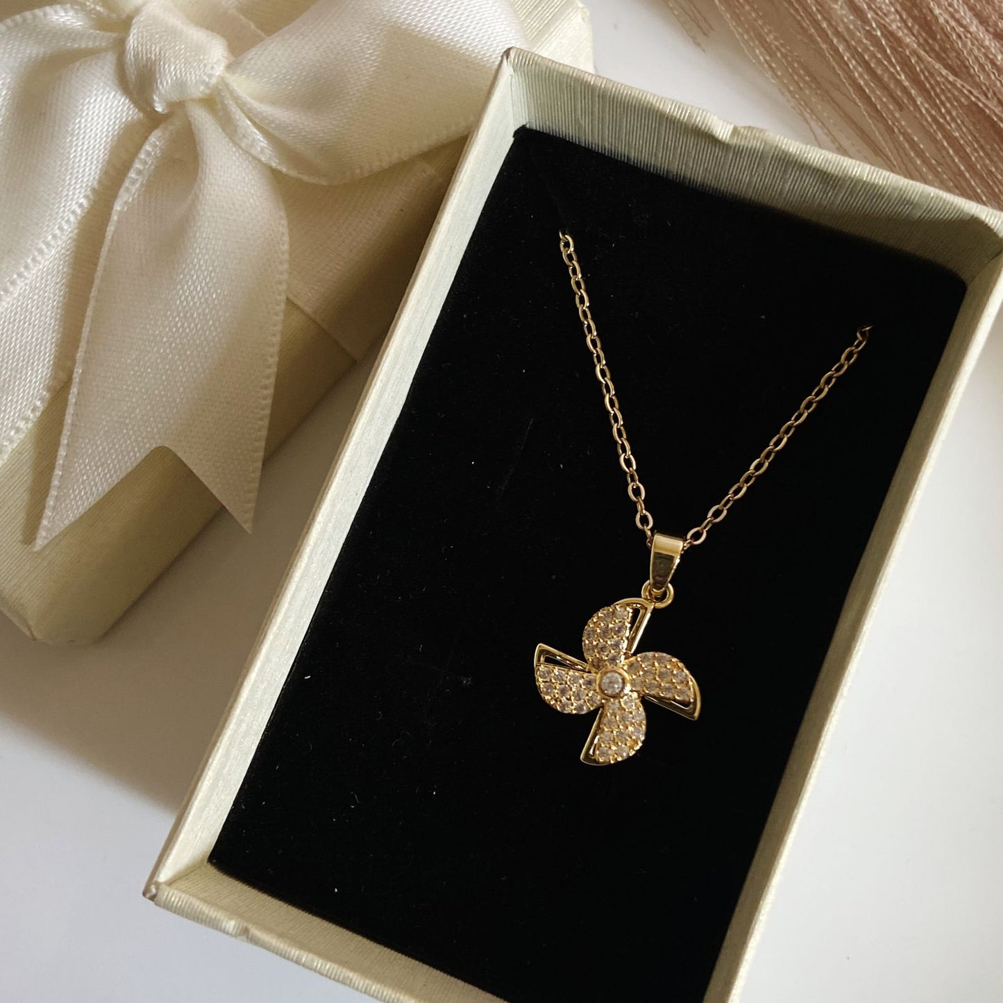 Spinning Wheel Necklace
