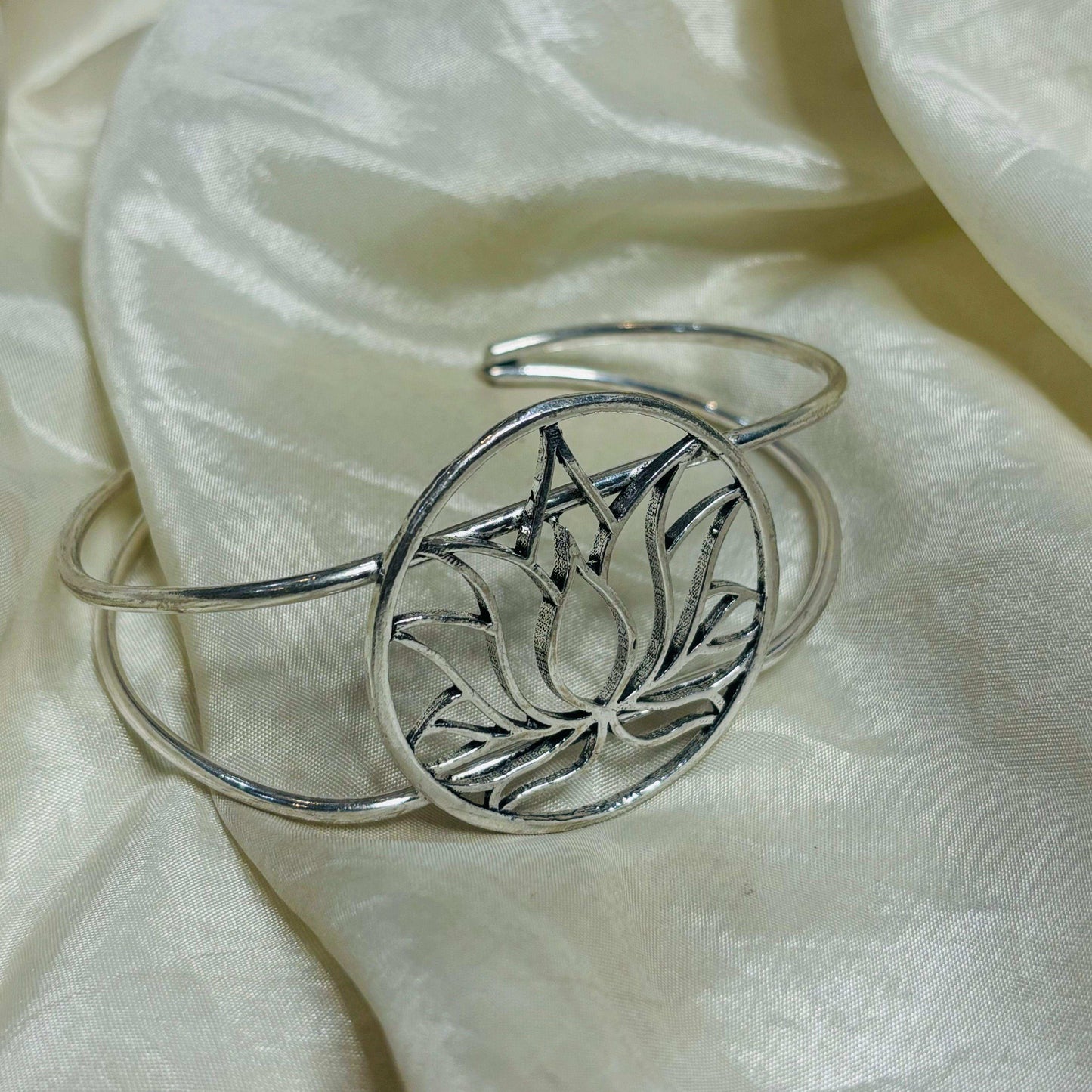 Kamal Adjustable German Silver Bracelet
