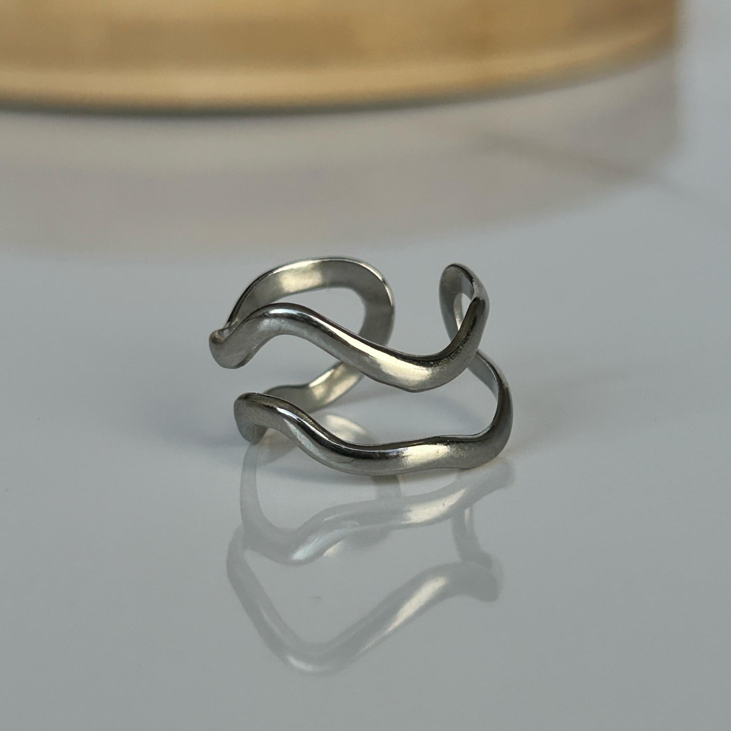 Wave Silver Ring