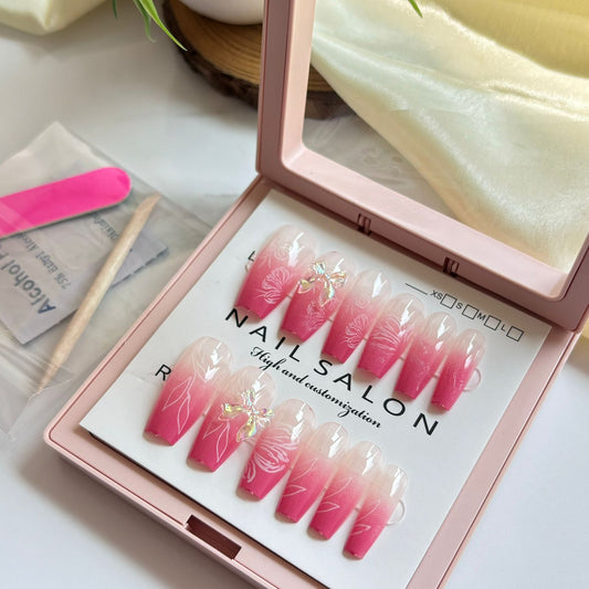 Salon Gel Stick On nails 26