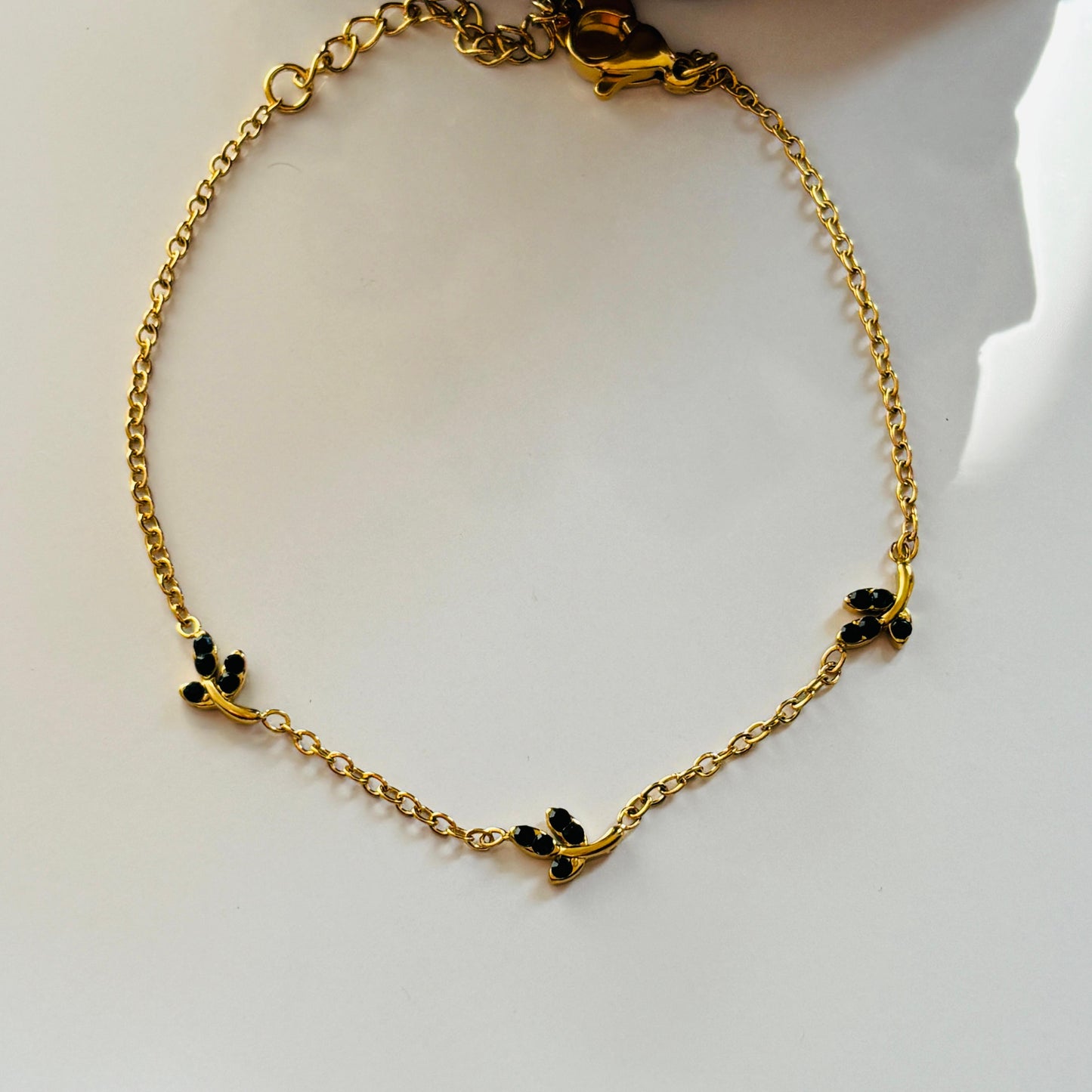 Emerald Leafy Bracelet (B2G3)
