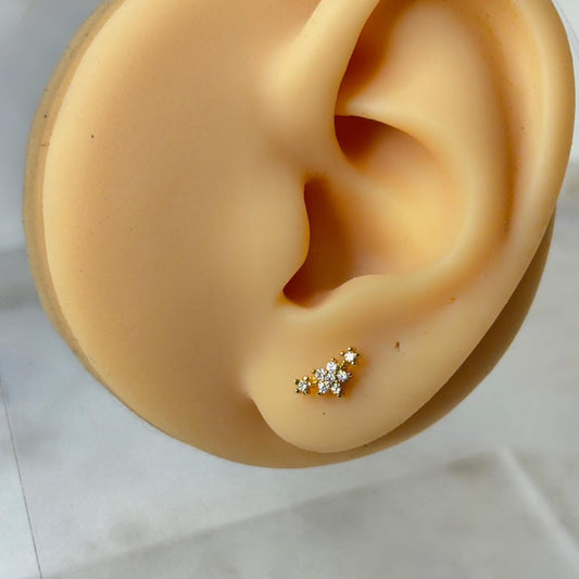 Bloom Flatback Earrings