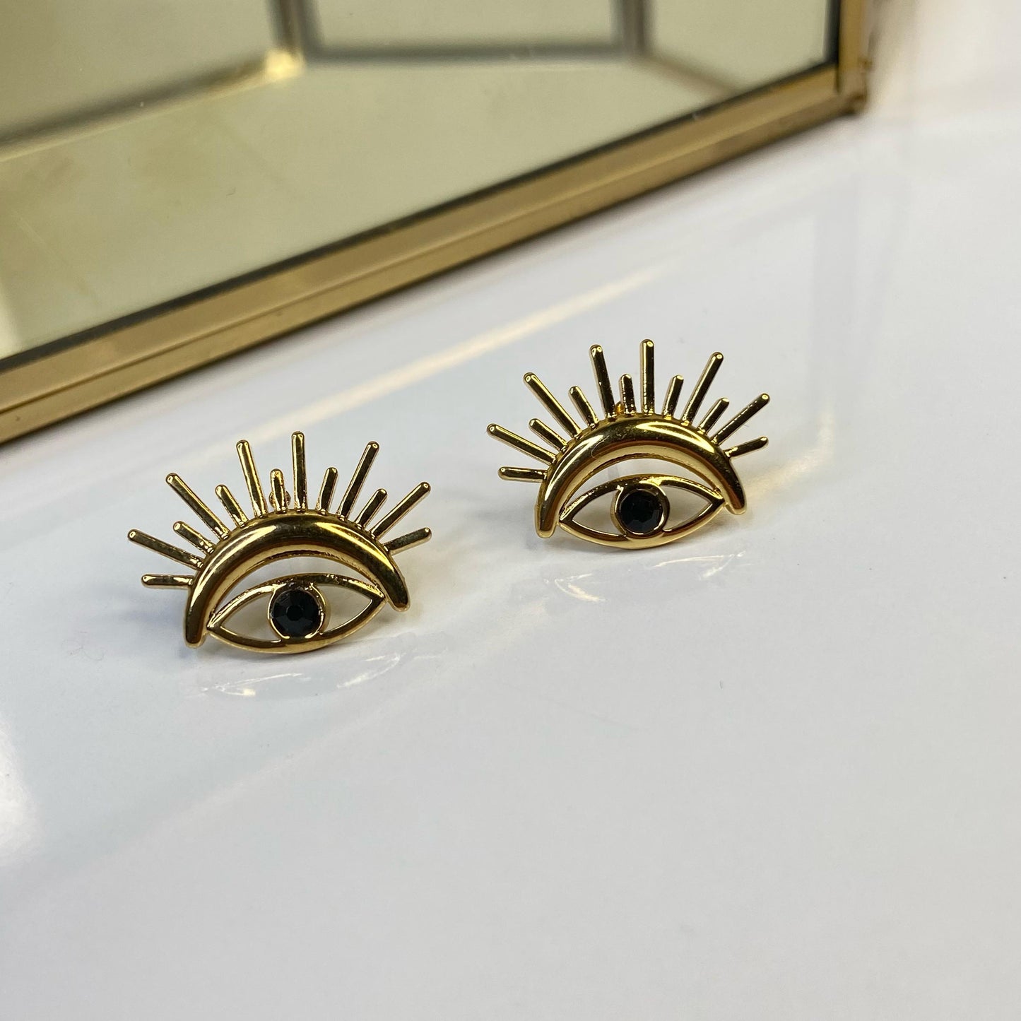 Evil Eye Mini Stud Earrings