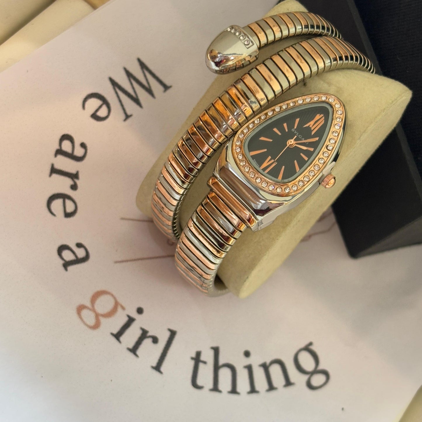Bvlgari Serpant Watch ( Dual Tone)
