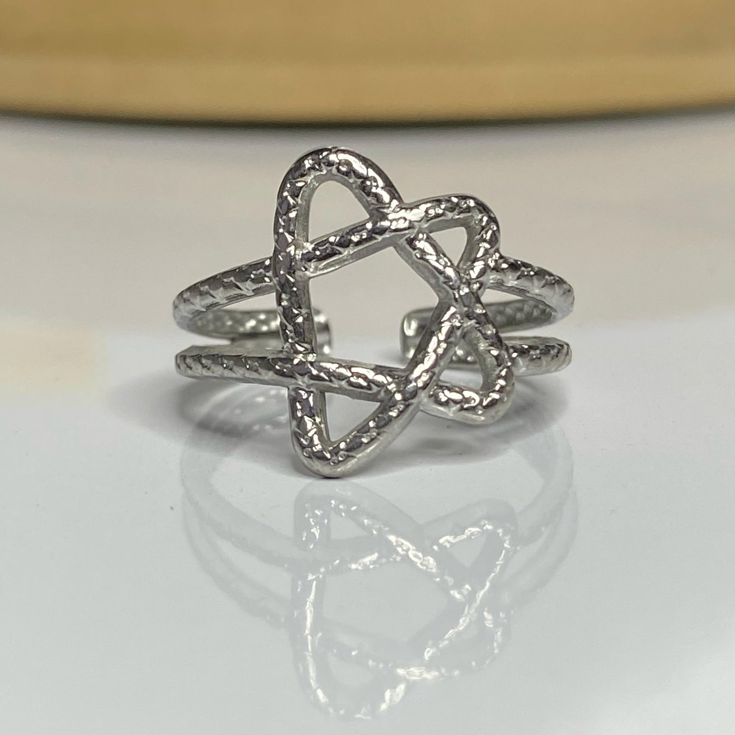 Starry Silver Ring