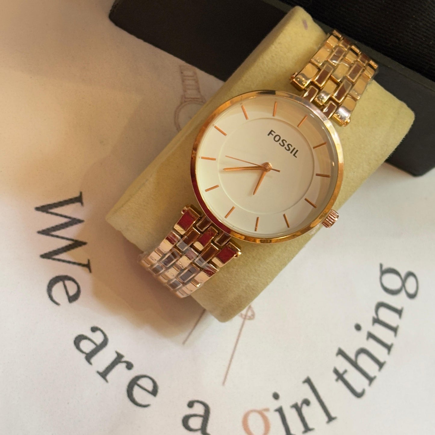 Fossil Everyday Wear Rose Gold Watch
