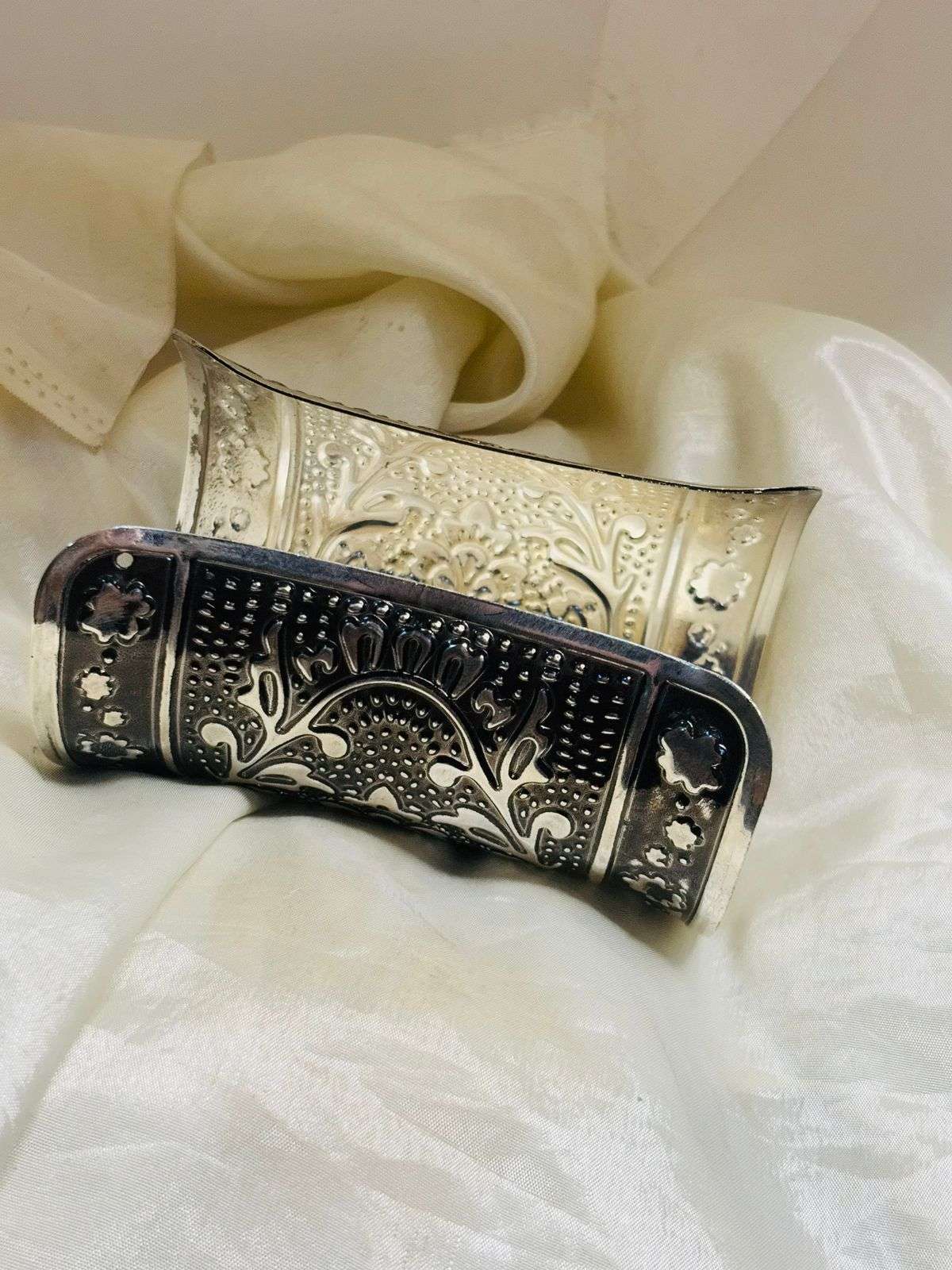 Kantha Boho Adjustable Cuff Bracelet