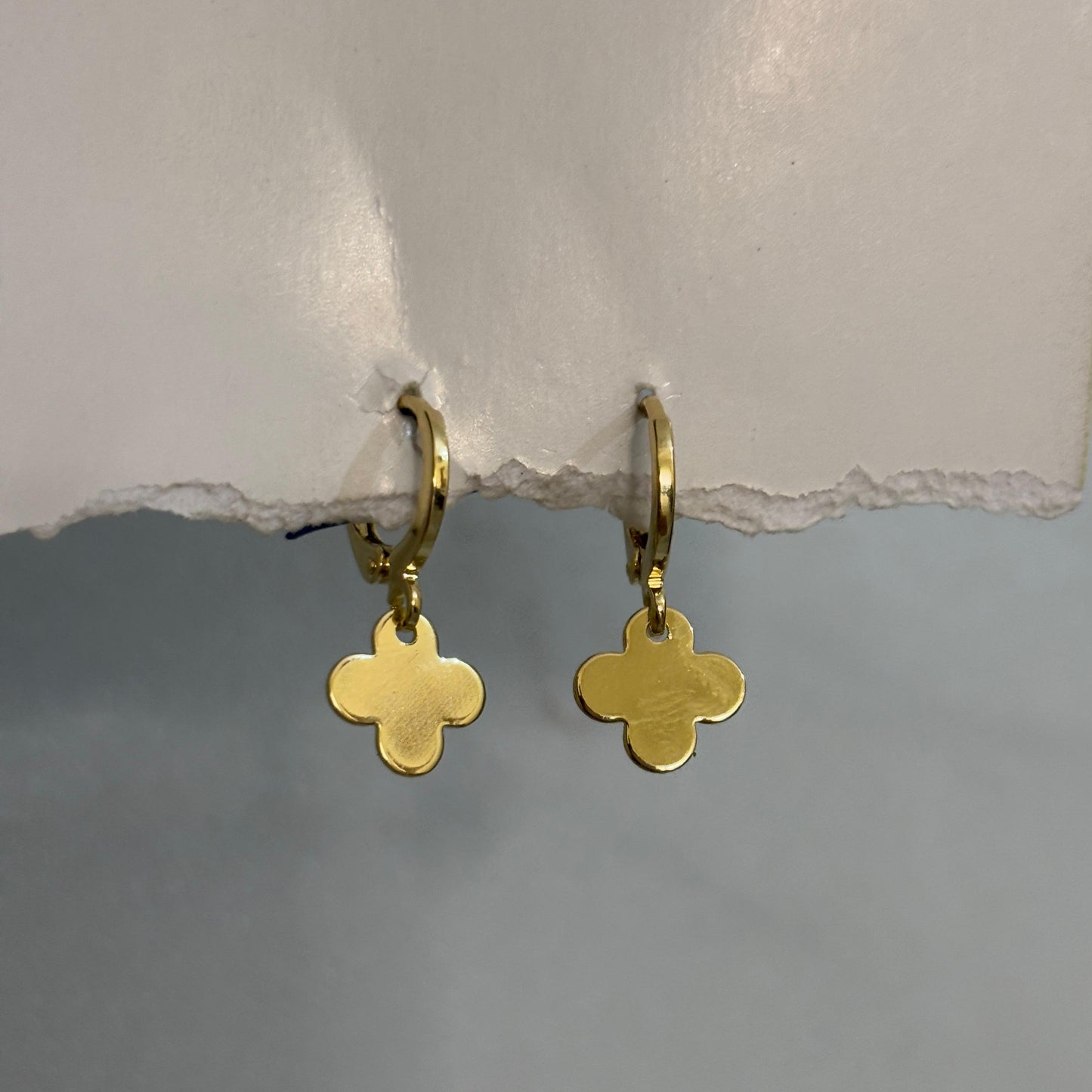 Clover Huggies Earrings