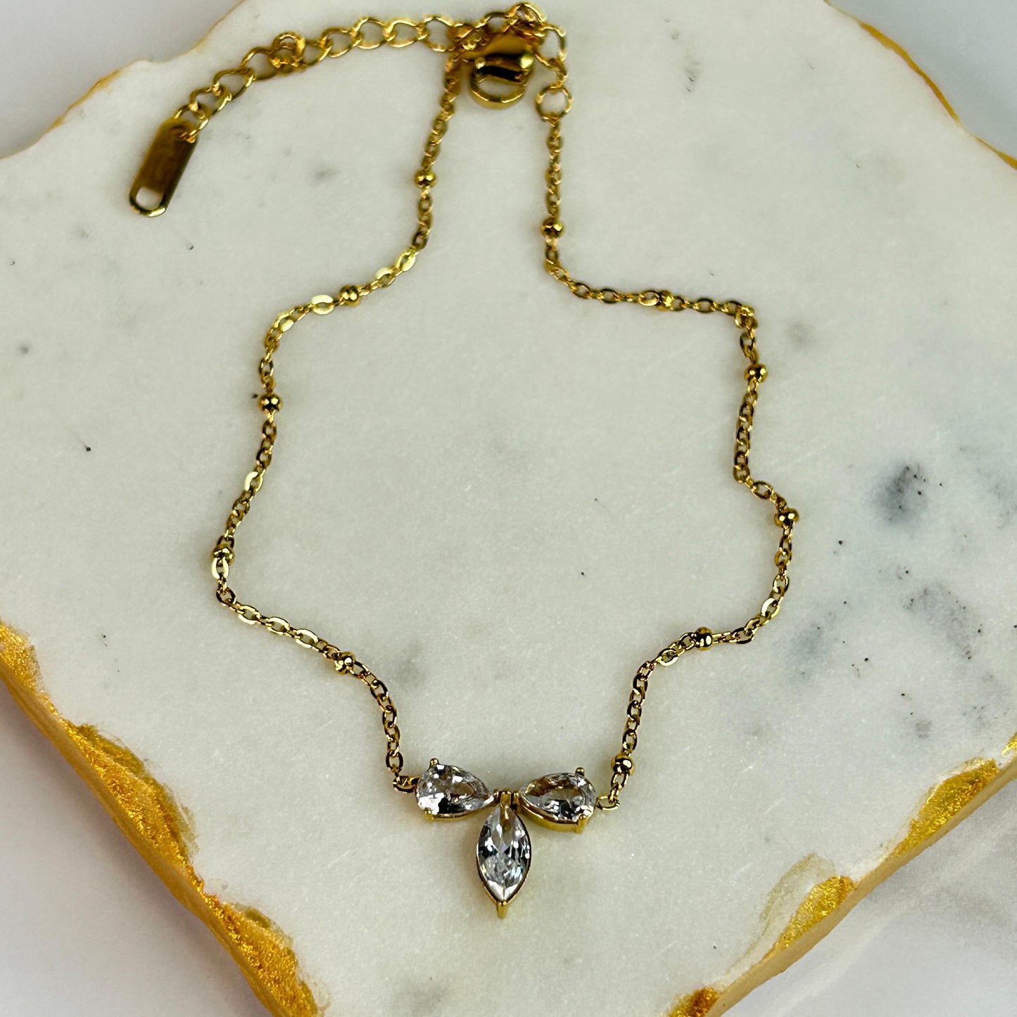 Alaska 18K Anklet