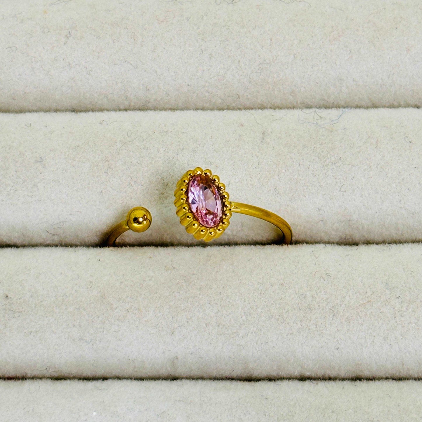 Bria Pink Ring •