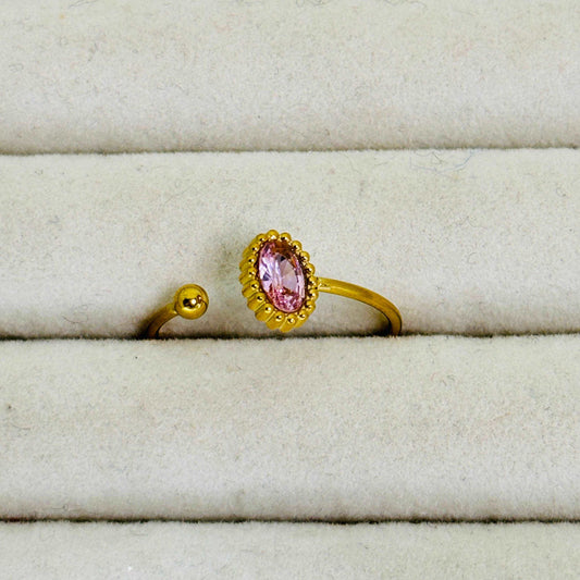 Bria Pink Ring •