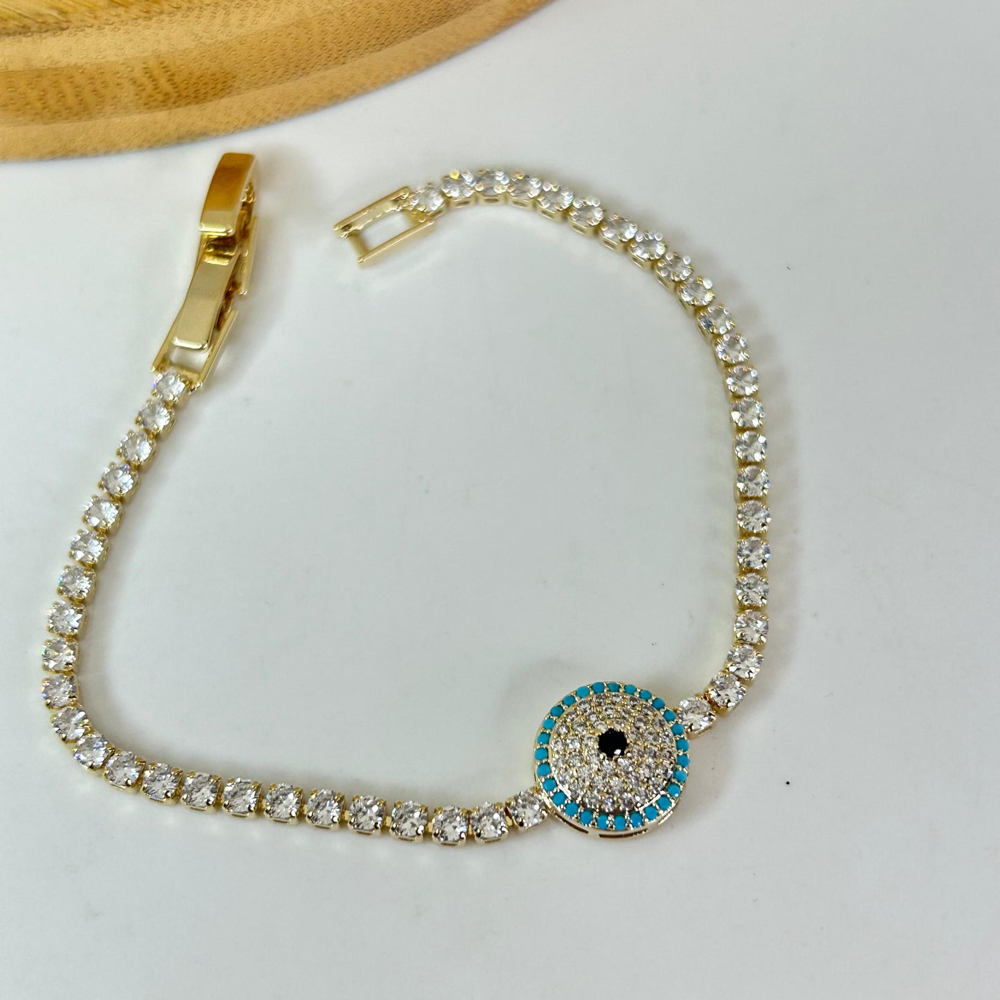 Evil Eye Tennis Bracelet