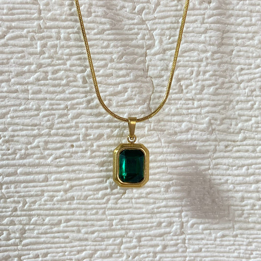 Cuban Emerald Necklace