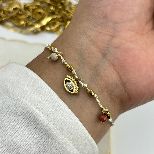 Aura Eye Chain Bracelet