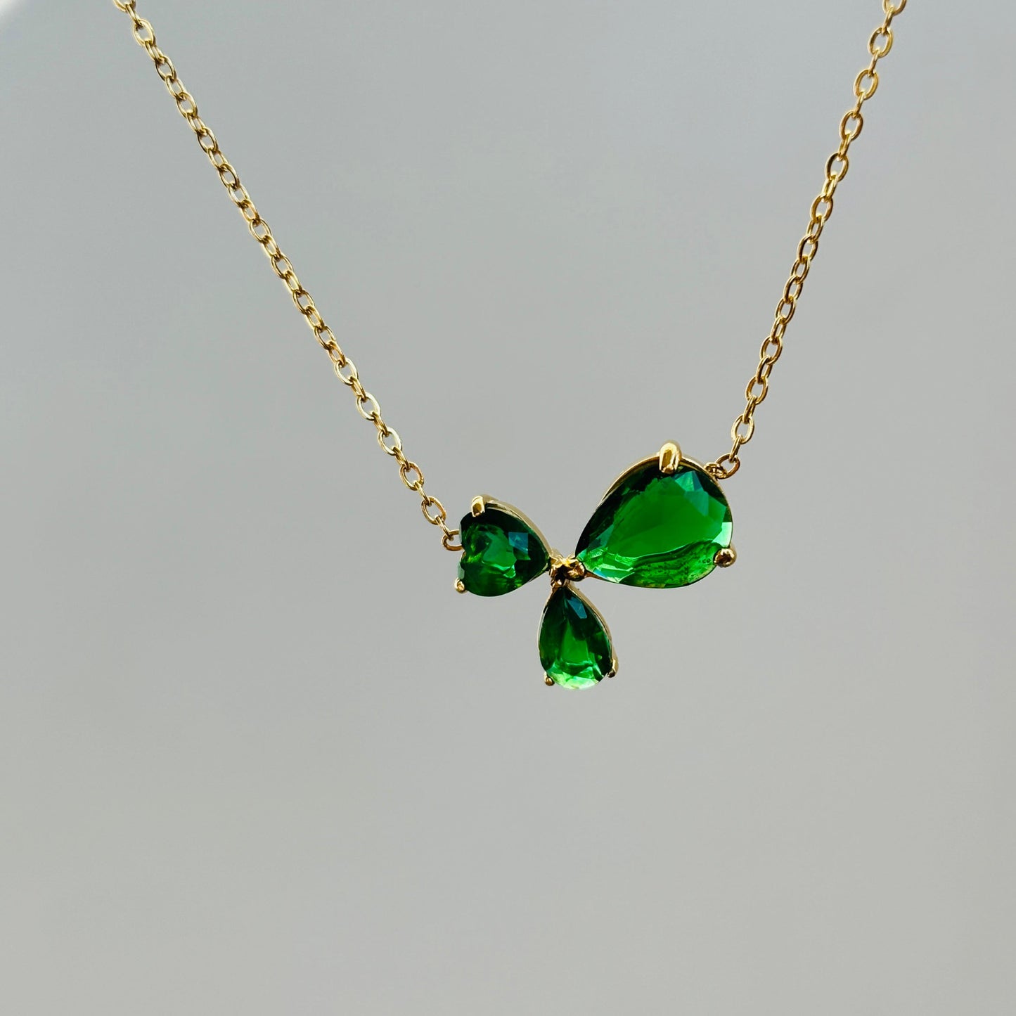 Emerald Florum Necklace
