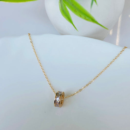 Wheel Cart Necklace