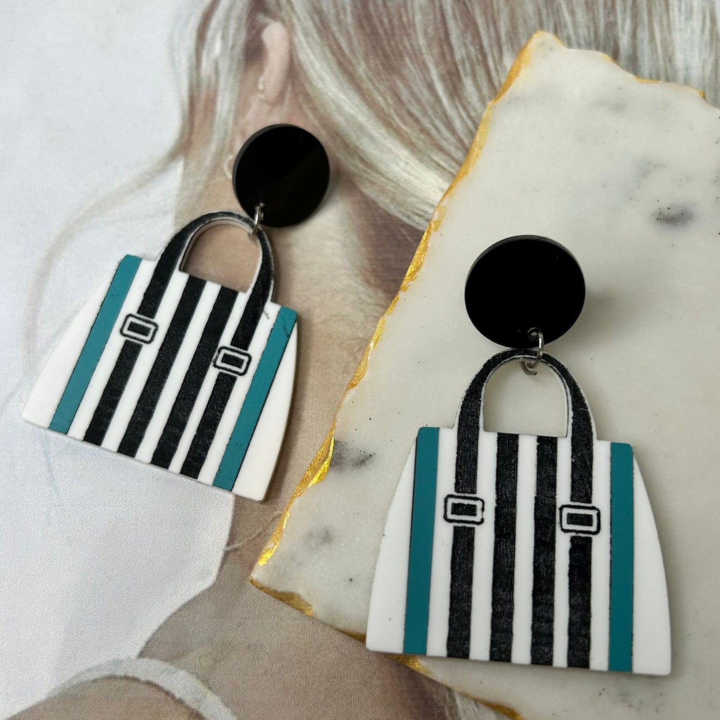 Bag Earrings
