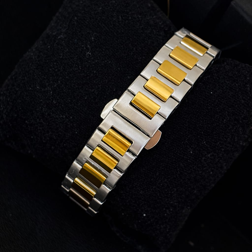 Patek Philippe Analog Dual Tone Watch