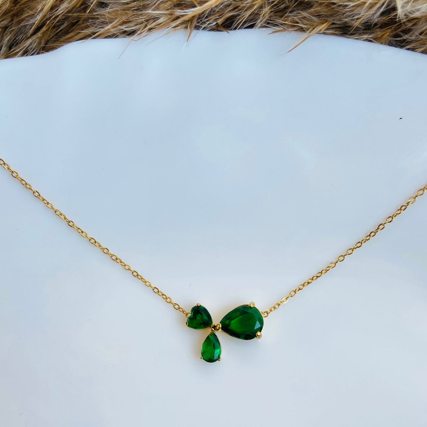 Emerald Florum Necklace