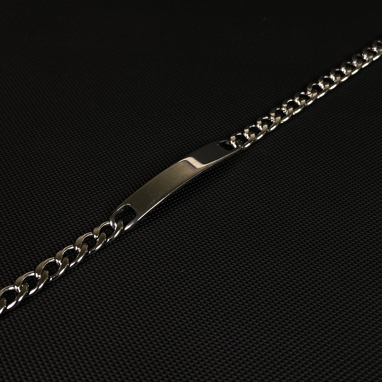 Raven Silver Men's Chain Bracelet