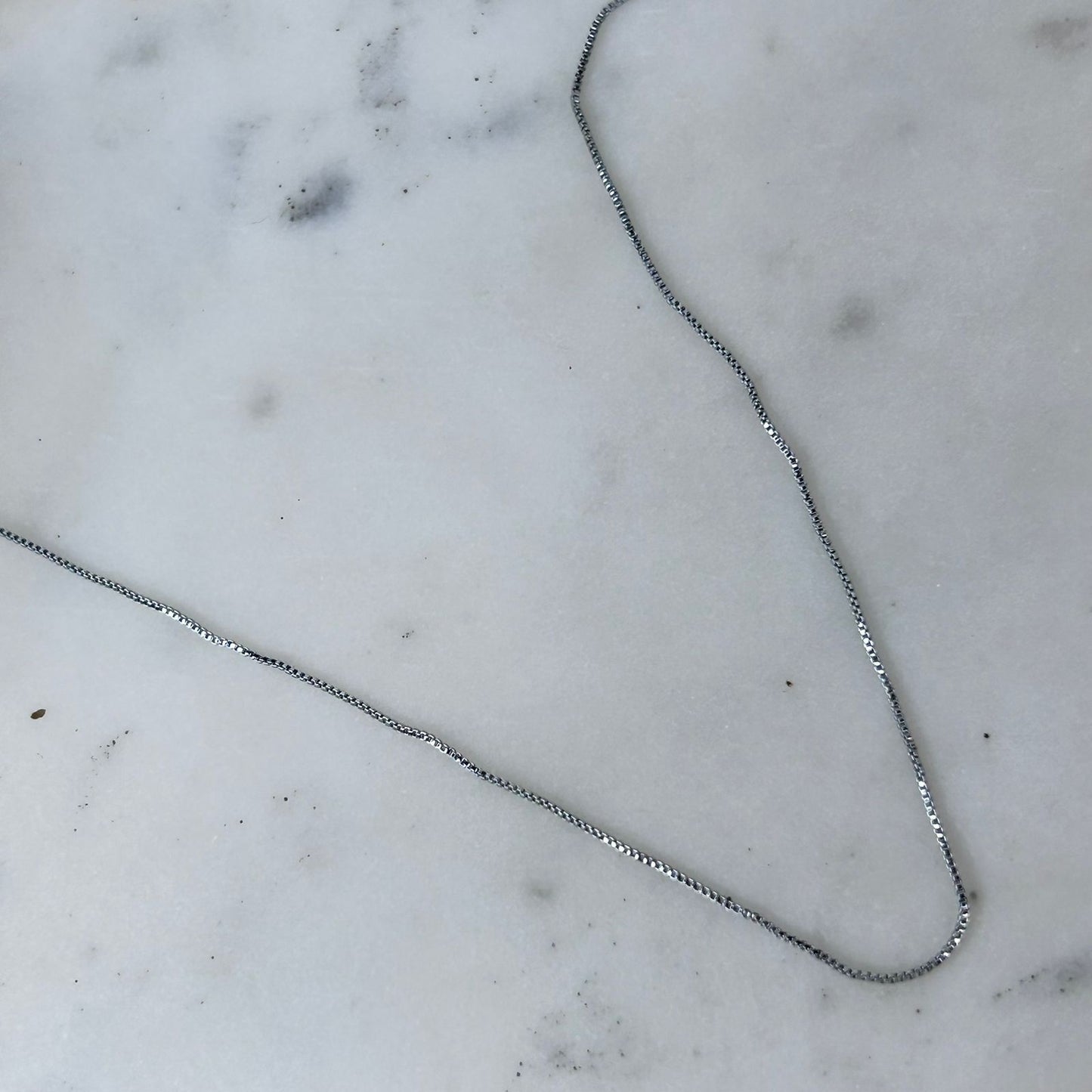 Simple Silver Chain
