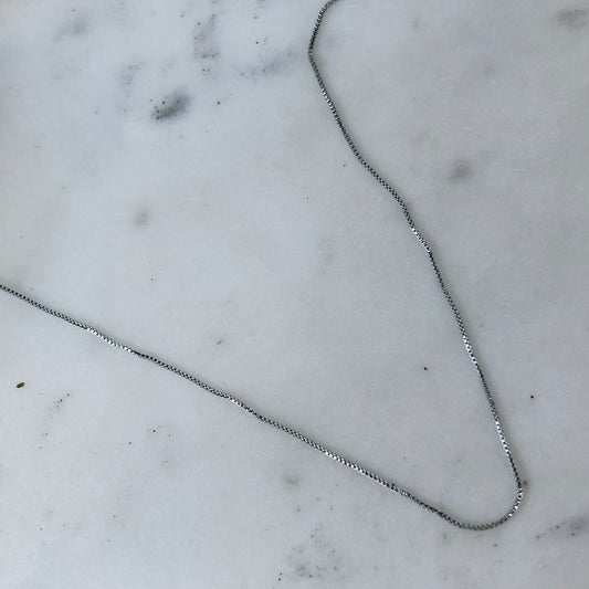 Simple Silver Chain