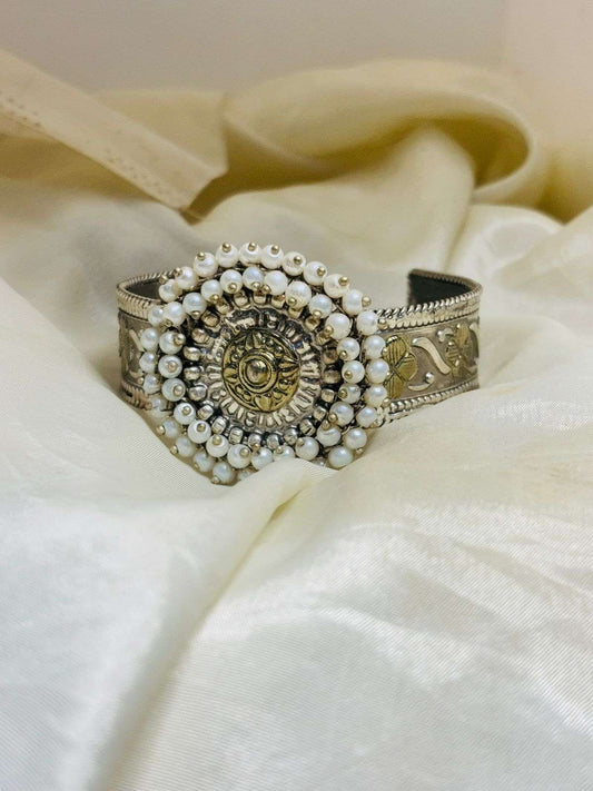 Mehek Dual Tone Fusion Adjustable Kada