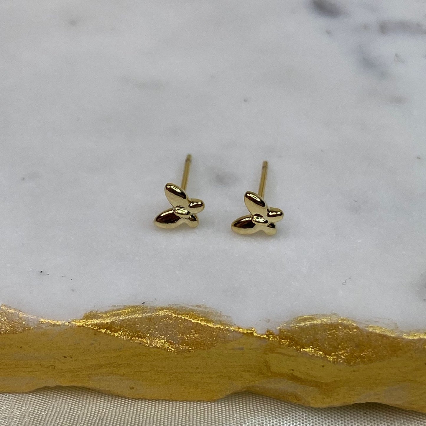 Tiny Butterfly Studs