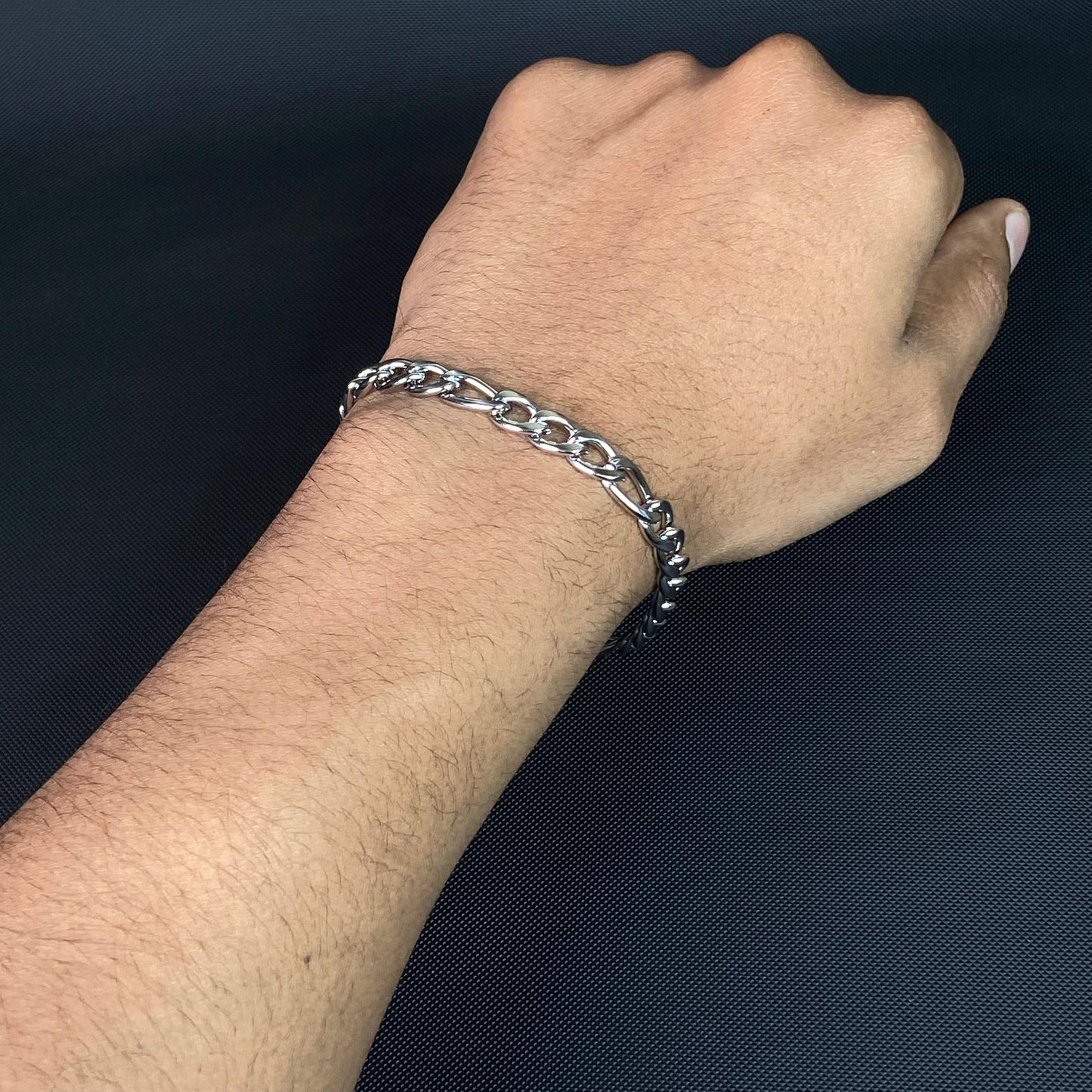 Cuban Link SIlver SST Men's Chain Bracelet
