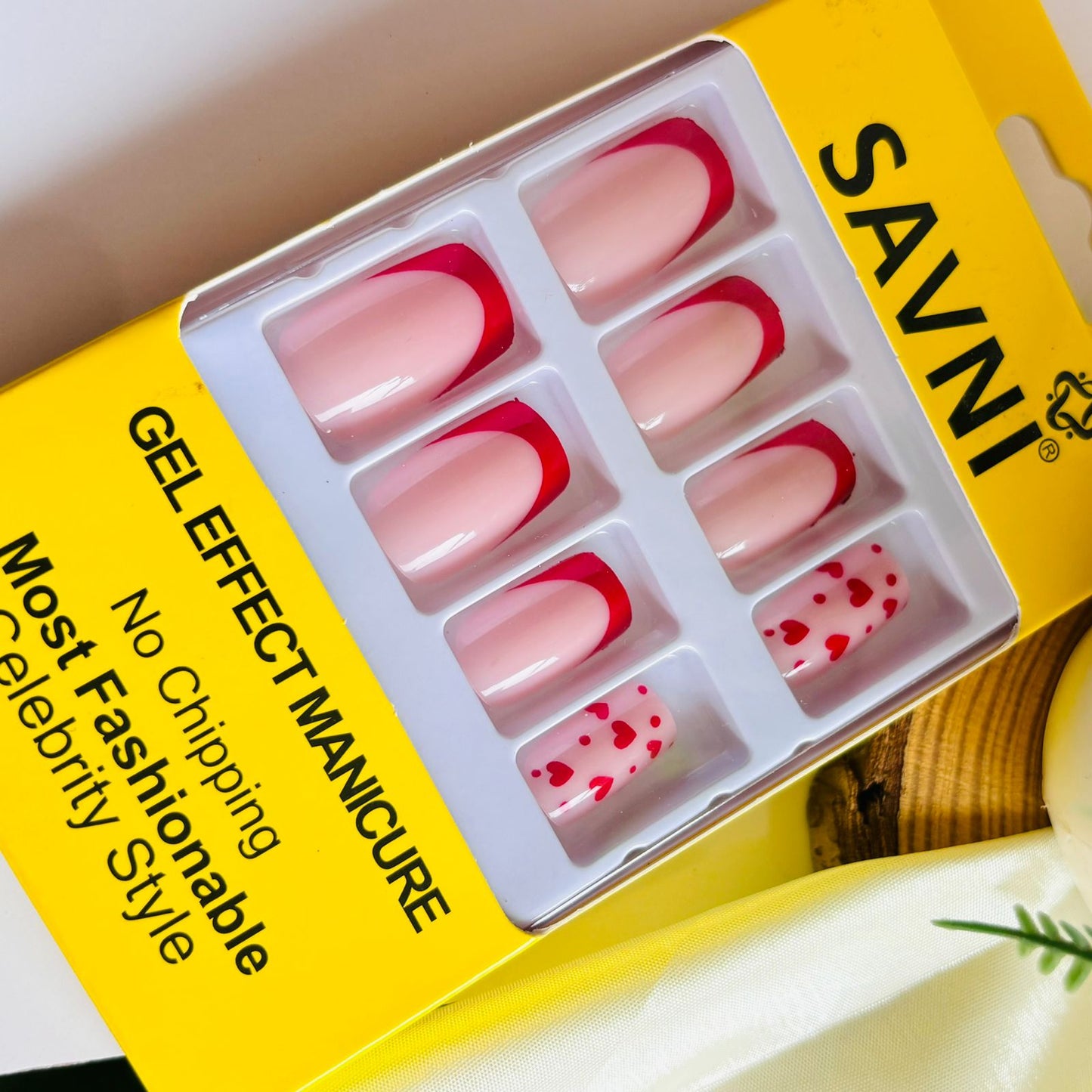 91 Gel Professional Nails (Pack of 12)