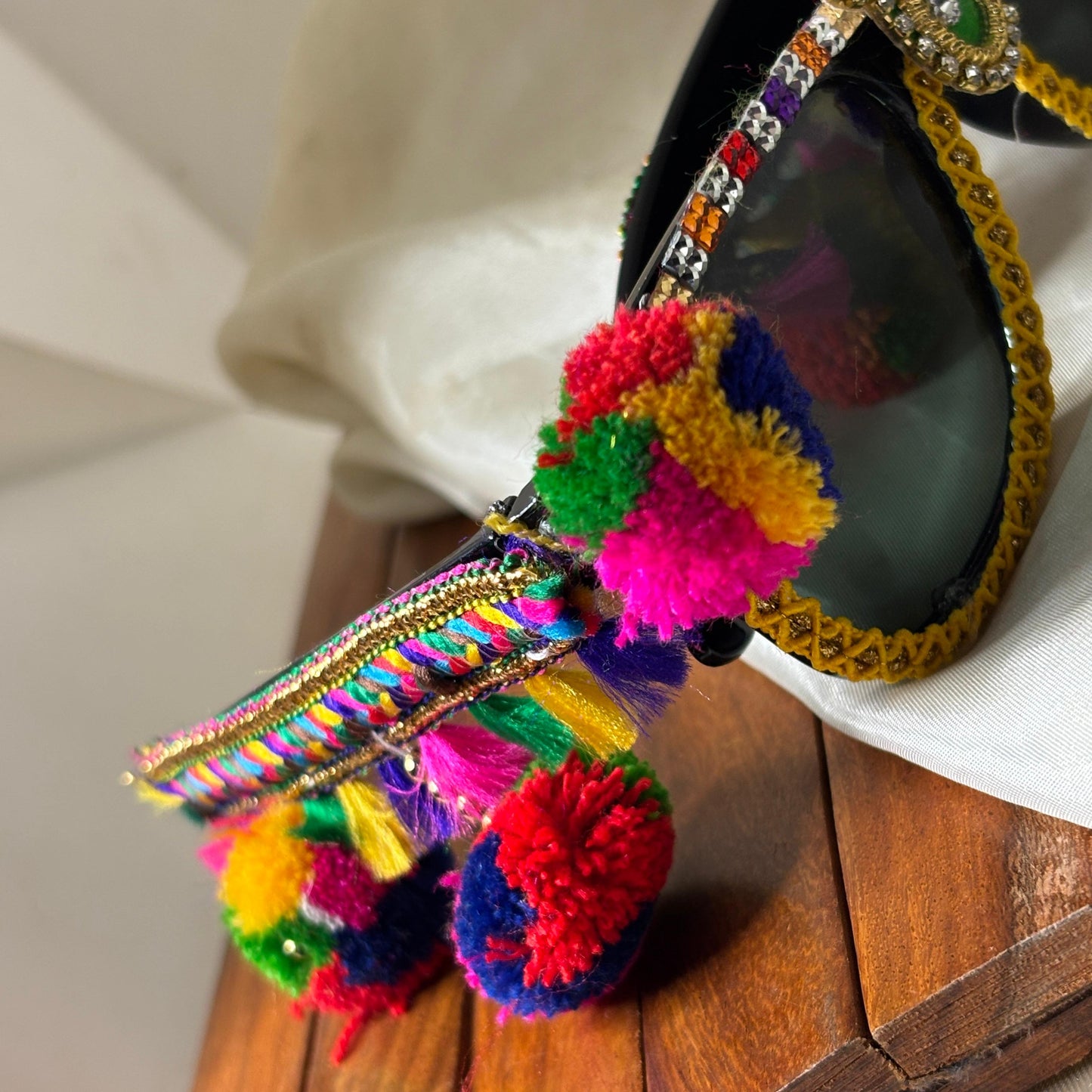 Ker Pom Pom Quirky Sunglasses