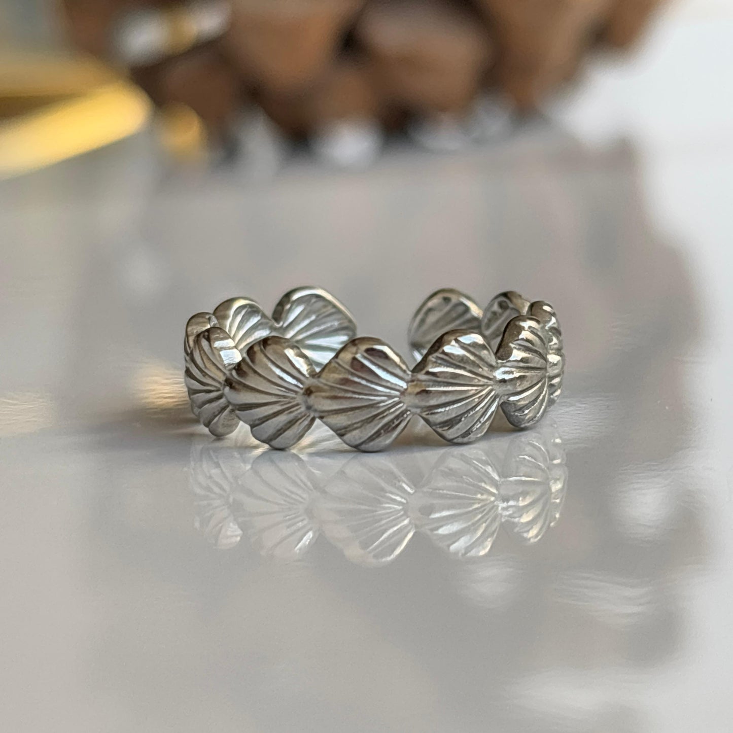 Shell Link Ring