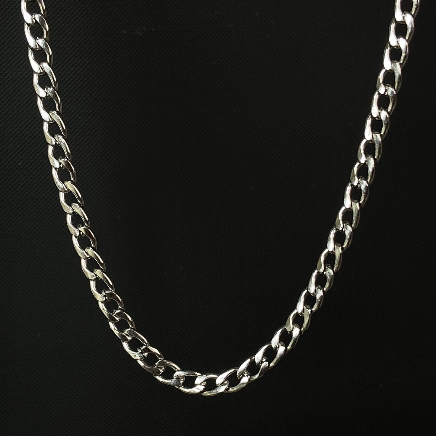 Cuban Silver SST Men's Chain 6mm