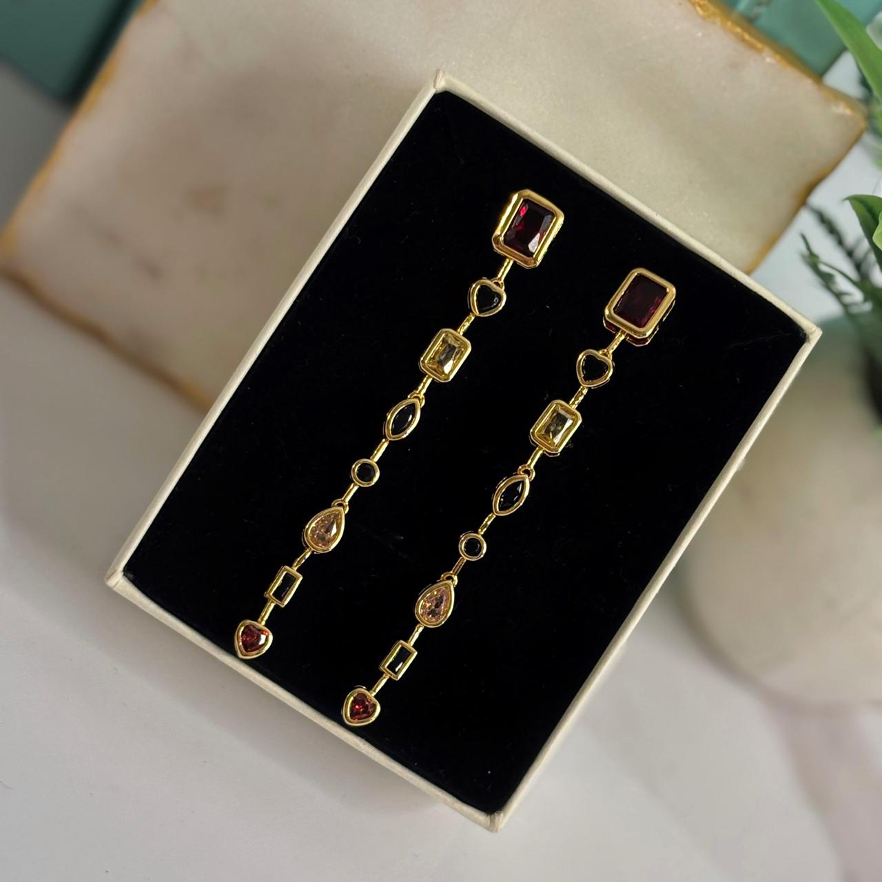 Bejewelled Quad Set (Multi-Gold)